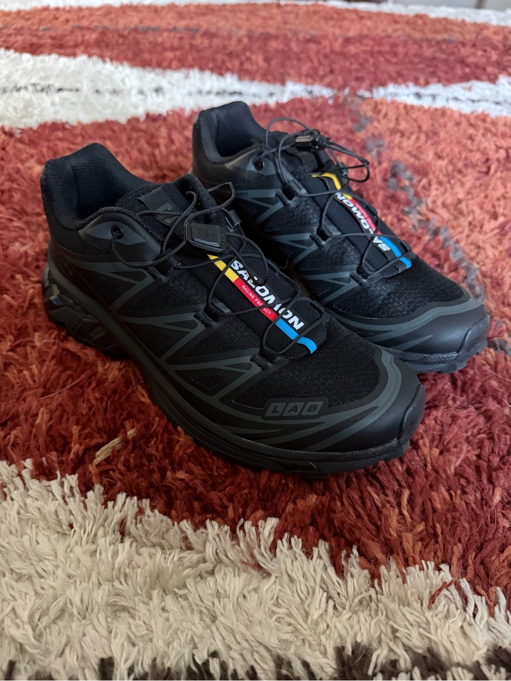 Salomon XT-6 Black/Phantom Sneakers - Picture 2 of 8